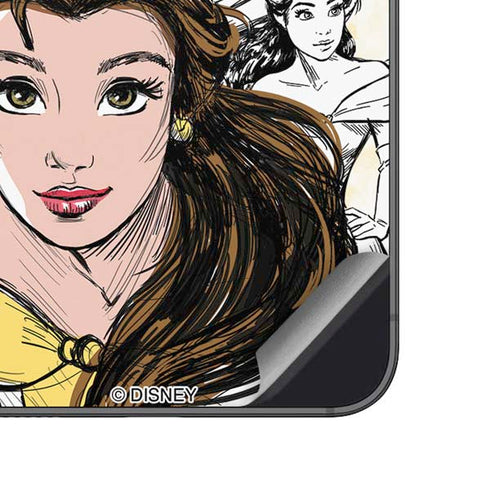 Disney Princess Belle Sketch Galaxy A14 5G Skin