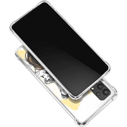 Disney Princess Belle Sketch Galaxy A32 5G Clear Case