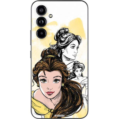 Disney Princess Belle Sketch Galaxy A54 5G Skin