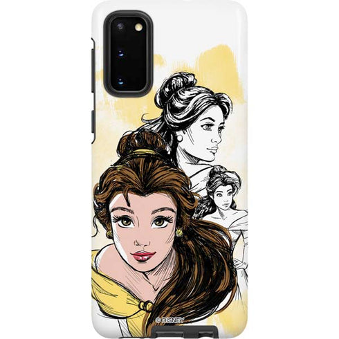Disney Princess Belle Sketch Galaxy S20 Pro Case