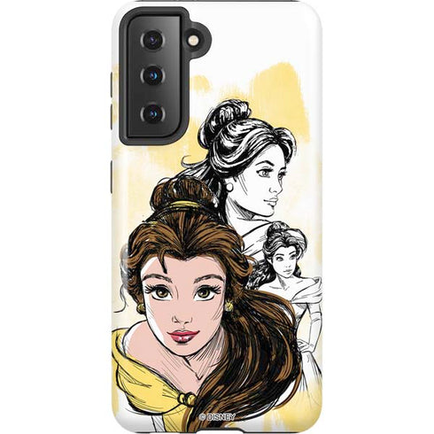Disney Princess Belle Sketch Galaxy S21 5G Pro Case