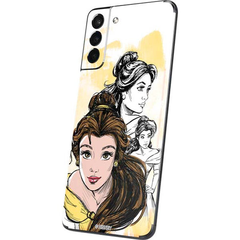 Disney Princess Belle Sketch Galaxy S21 5G Skin