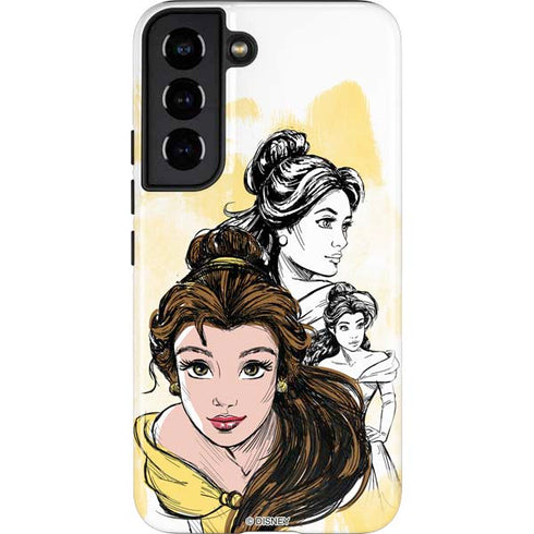 Disney Princess Belle Sketch Galaxy S22 Pro Case