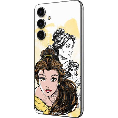 Disney Princess Belle Sketch Galaxy S23 FE Skin