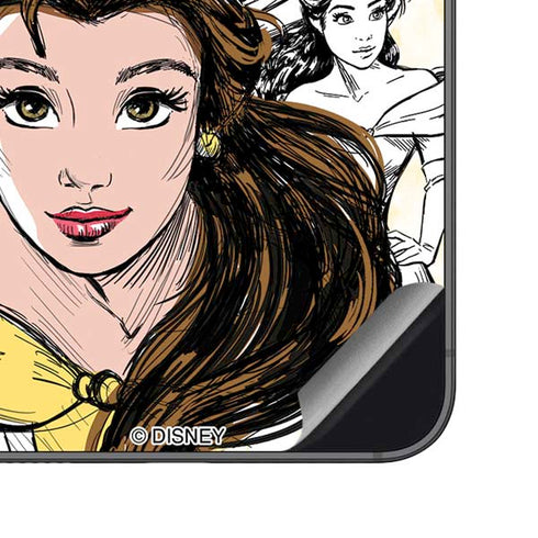 Disney Princess Belle Sketch Galaxy S23 FE Skin