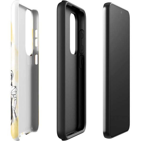Disney Princess Belle Sketch Galaxy S23 Plus Pro Case
