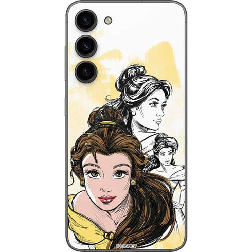 Disney Princess Belle Sketch Galaxy S23 Plus Skin