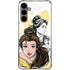 Disney Princess Belle Sketch Galaxy S24 Plus Clear Case
