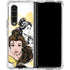 Disney Princess Belle Sketch Galaxy Z Fold4 5G Clear Case