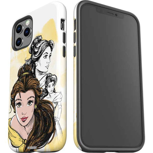 Disney Princess Belle Sketch iPhone 12 Pro Impact Case