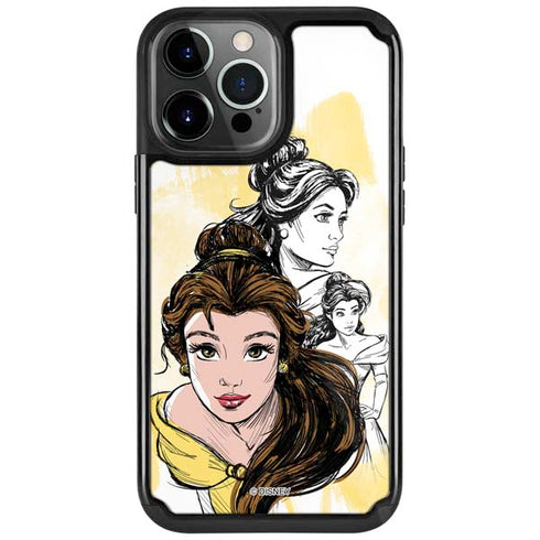 Disney Princess Belle Sketch iPhone 13 Pro Cargo Case