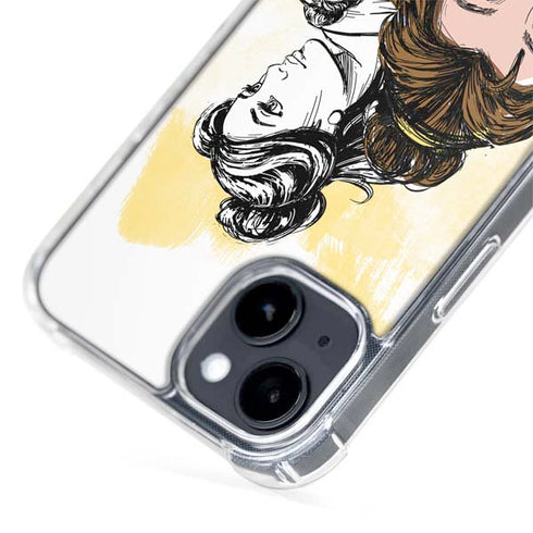 Disney Princess Belle Sketch iPhone 14 Plus MagSafe Case