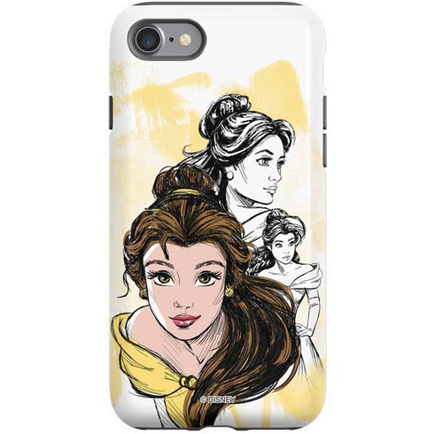 Disney Princess Belle Sketch iPhone SE (2nd & 3rd Gen) Pro Case