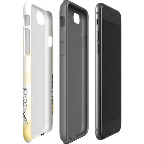 Disney Princess Belle Sketch iPhone SE (2nd & 3rd Gen) Pro Case