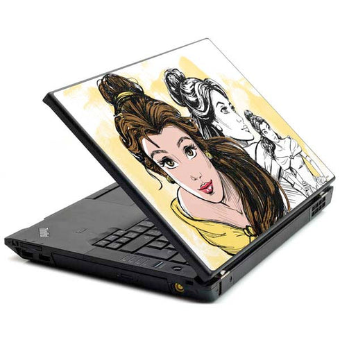 Disney Princess Belle Sketch Lenovo T420 Skin