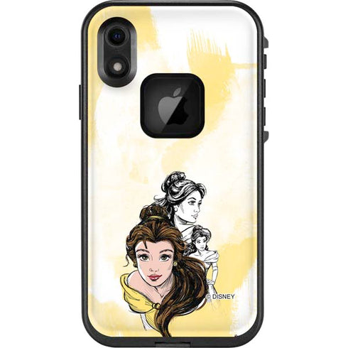 Disney Princess Belle Sketch LifeProof Fre iPhone Skin