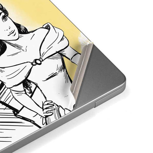 Disney Princess Belle Sketch MacBook Pro 14in (2021-24) Skin