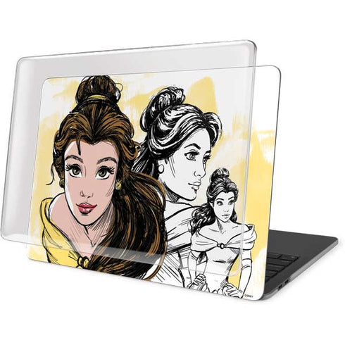 Disney Princess Belle Sketch MacBook Pro 16in (2019-20) Case plus Skin