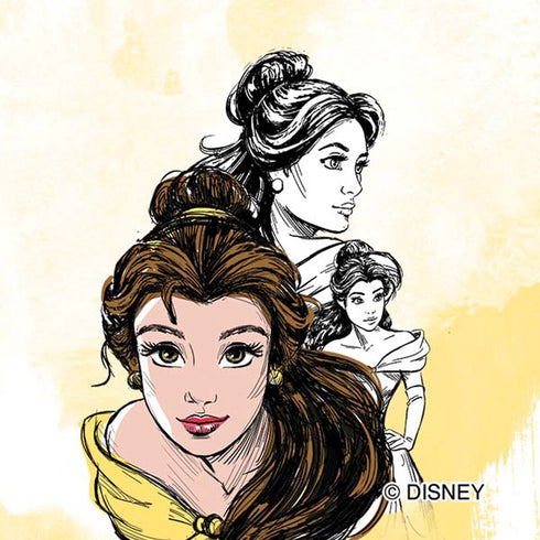 Disney Princess Belle Sketch Moto E5 Play Skin