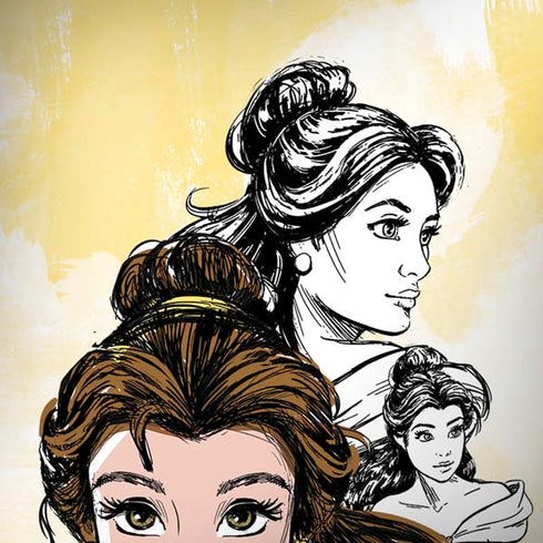 Disney Princess Belle Sketch Moto G6 Skin