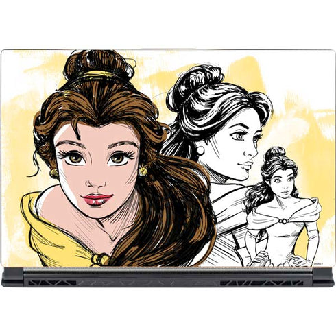 Disney Princess Belle Sketch MSI GS65 Stealth Laptop Skin