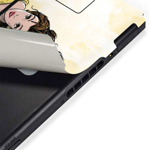 Disney Princess Belle Sketch Nintendo Switch Bundle Skin