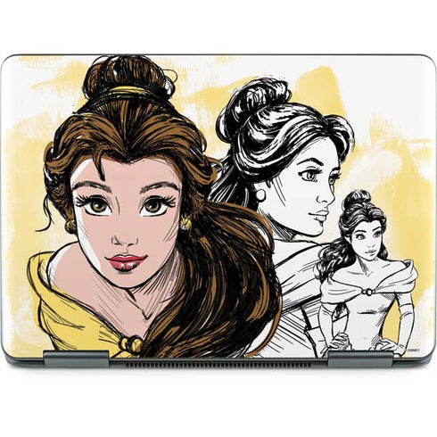 Disney Princess Belle Sketch Notebook 9 Pro 13in (2017) Skin