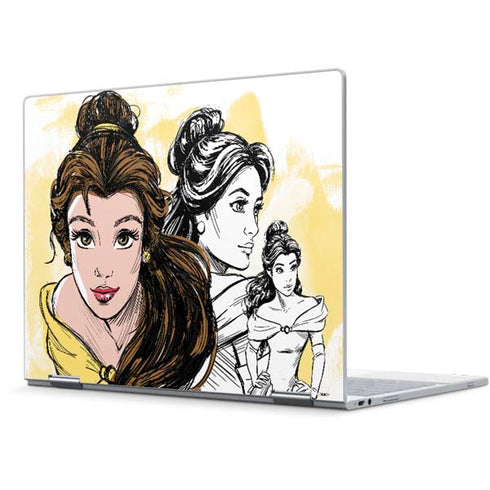 Disney Princess Belle Sketch Pixelbook Skin
