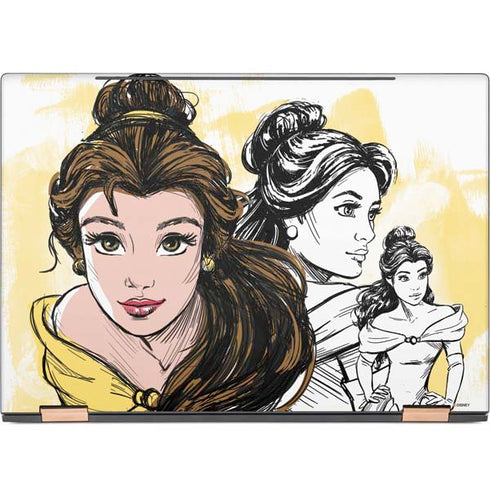 Disney Princess Belle Sketch HP Spectre Skin