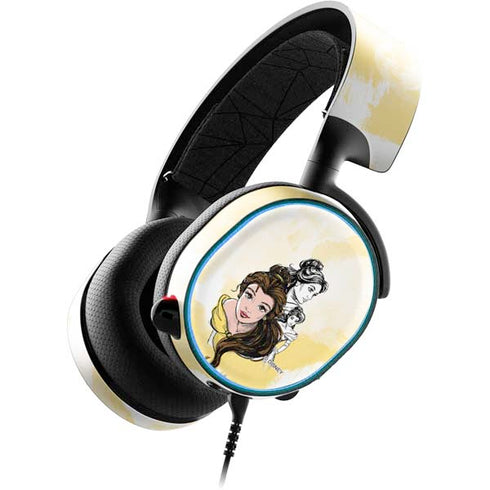 Disney Princess Belle Sketch SteelSeries Arctis 3 Skin