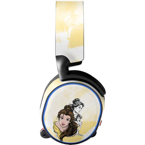 Disney Princess Belle Sketch SteelSeries Arctis 5 Skin