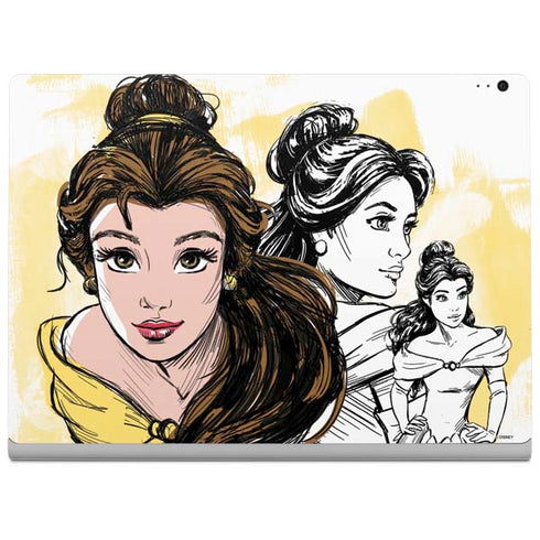 Disney Princess Belle Sketch Surface Book 2 13.5in Skin