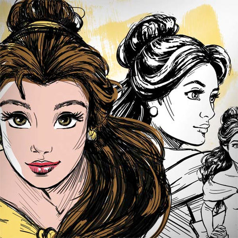 Disney Princess Belle Sketch Surface Book 2 13.5in Skin