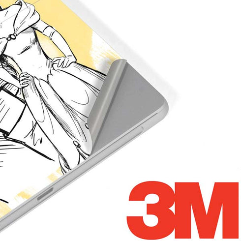 Disney Princess Belle Sketch Surface Go Skin