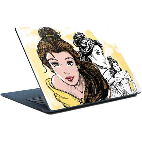 Disney Princess Belle Sketch Surface Laptop Skin