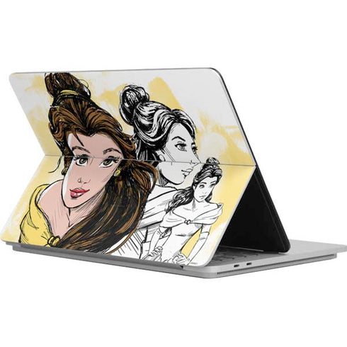 Disney Princess Belle Sketch Surface Laptop Studio Skin