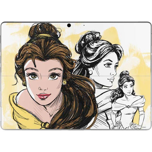 Disney Princess Belle Sketch Surface Pro 9 Skin