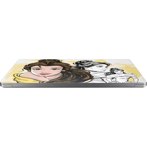 Disney Princess Belle Sketch Universal Laptop 12in (9.8 x 6.8in) Skin