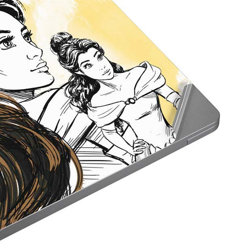 Disney Princess Belle Sketch Universal Laptop 12in (9.8 x 6.8in) Skin