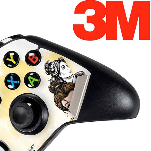 Disney Princess Belle Sketch Xbox One Controller Skin
