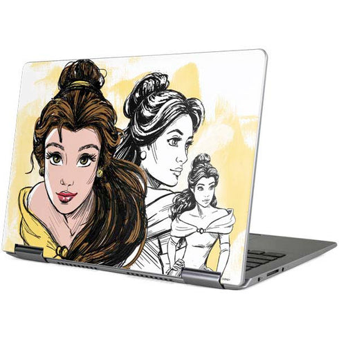 Disney Princess Belle Sketch Yoga 710 14in Skin