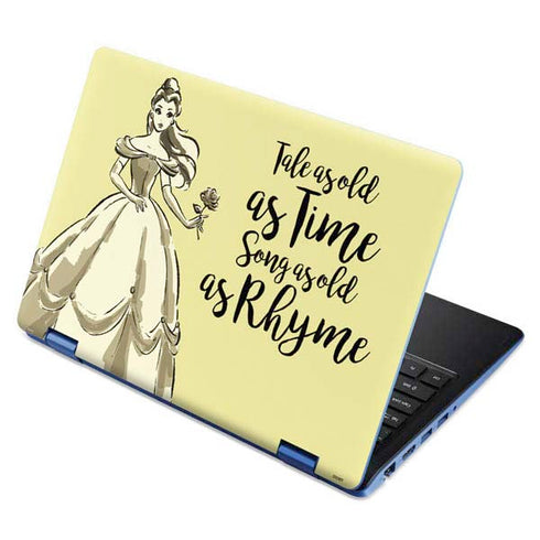 Disney Princess Belle Tale As Old As Time Art Aspire R11 11.6in Skin