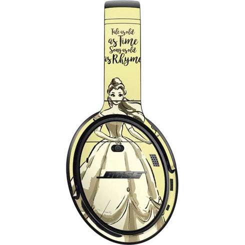Disney Princess Belle Tale As Old As Time Art Bose QuietComfort 35 Headphones Skin