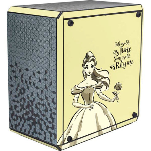 Disney Princess Belle Tale As Old As Time Art Cooler Master MasterBox Q300L Mini Tower Skin