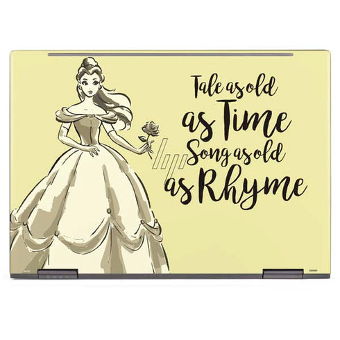 Disney Princess Belle Tale As Old As Time Art HP Envy Skin