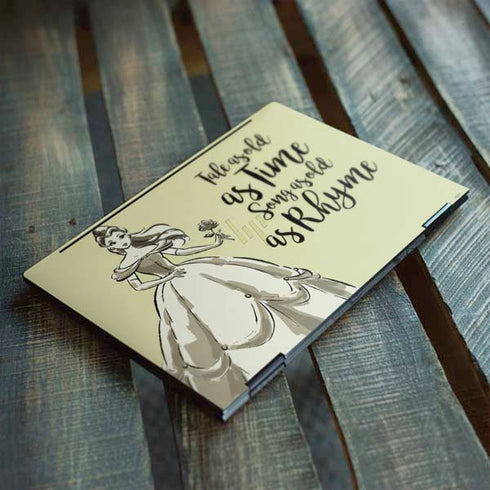 Disney Princess Belle Tale As Old As Time Art HP Envy Skin