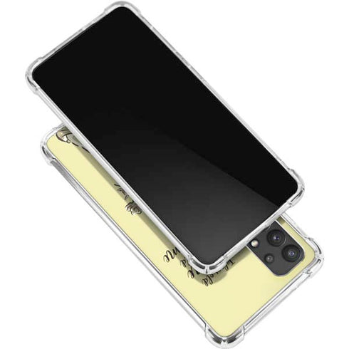 Disney Princess Belle Tale As Old As Time Art Galaxy A32 5G Clear Case