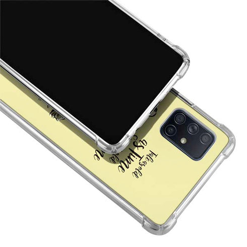 Disney Princess Belle Tale As Old As Time Art Galaxy A71 5G Clear Case