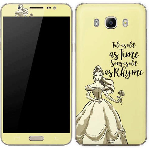 Disney Princess Belle Tale As Old As Time Art Galaxy J7 Skin