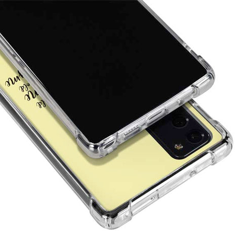 Disney Princess Belle Tale As Old As Time Art Galaxy Note20 5G Clear Case